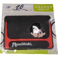 Коврик на панель плоский 180*130мм, Черный, Н-тип, надпись Monchhichi мальчик