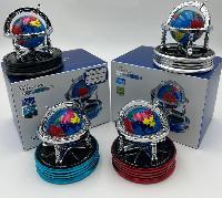 Ароматизатор на панель с солнечной батареей TM-806 Глобус Фиолетовый (Colorful) 