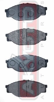 PF-1227 Тормозные колодки Akyoto AKD-1227  T.Hiace (LH1##,RZH10#,11#,125,135,15#)  FR