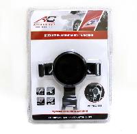 Держатель телефона на дефлектор, 3 зажима, черный C1814  (1/100)