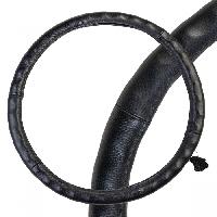 Оплетка кожа гладкая рельефная Large-3 3XL (47-49 см) Черная SKYWAY