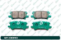 PF-1498 Колодки тормозные дисковые G-brake  GP-02250  (0446648030/40/60/90)