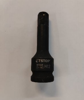 Наконечник 1/2" с шестигранной вставкой 12мм 87006   TStop