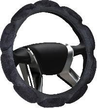 Оплетка перфокожа Sponge, M (d 37-39см) Черная,10 подушечек замша Черная AZARD (OPL00087), шт.