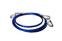 Трос металлический, ПВХ-покрытие, 2 крюка, 3т (D10мм* 3.6м)  TC01-3T     (1/25)