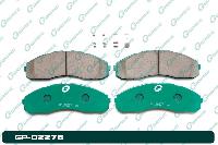 PF-1553 Колодки тормозные дисковые G-brake GP-02276 (0446637120, 0446537210) Rear T.Dyna/ToyoaceXZU#