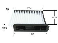 Фильтр салонный AC-208E VIC (Япония)