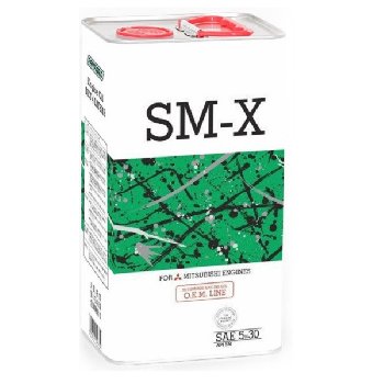 MITSUBISHI Motor Oil  5W30 SM, 4L  SM-X  метал уп (синтетика) (1/4)