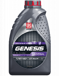 Масло моторное ЛУКОЙЛ GENESIS UNIVERSAL 10W40 SN/CF полусинтетика,  1л (уп.12шт)