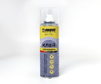 Клей универсальный прозрачный, 200 мл, спрей, TA-1200-200-AM-RE  ABRO Masters  (1/24)  