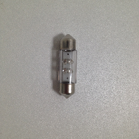 Светодиод T11*36 12V GREEN  4LED S8.5 (Маяк) (12T11*36/38-G/4 LED)