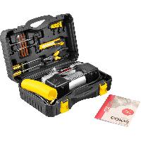 Компрессор метал корпус, 2-х цилиндров,12V, 60 л/мин, крокодилы, в кейсе СОЮЗ SKYWAY S02001026(1/6)