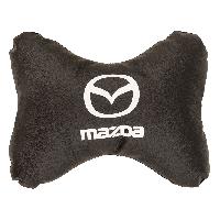 Подушка подголовник Косточка экокожа 30*20 см, Черная MAZDA S08002024 SW