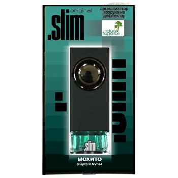 Ароматизатор на дефлектор жидкий SLIM Мохито (8 мл.) SLMV-124