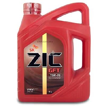 Масло трансмиссионное ZIC GFT 75w90 GL-4/5,  4 L  (уп.4 шт.) Синт (аналог G-F TOP)