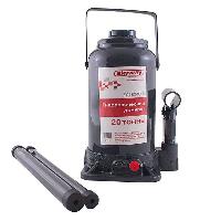 Домкрат бутылочный гидравлический 20т, высота 235-445мм, с клапаном в коробке SKYWAY S01804005