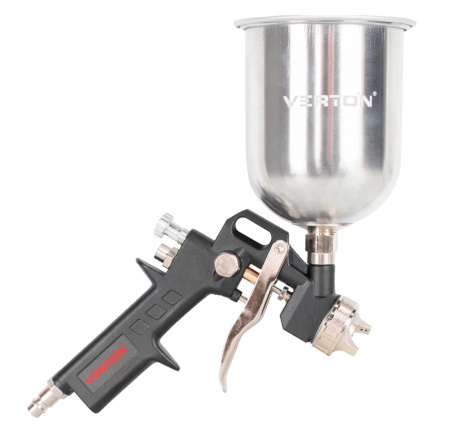 Краскопульт с верхним бачком (алюминий) 0,75л, сопло 1.5 мм, Verton Air SG750U VERTON 