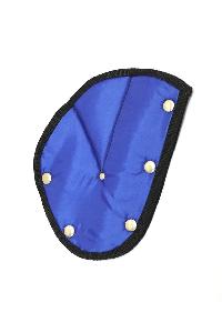 Детское удерживающее устройство (адаптер ремня) Бамбино/ Улитка синий