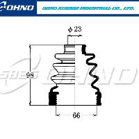 Пыльник привода FB-2068