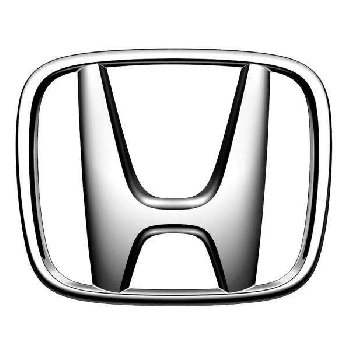 Эмблема HONDA, 105*85мм (средняя), хром SKYWAY (SHE-028)