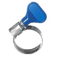 Хомут червячный-бабочка  10-16 мм ширина 10 мм (с пластиковой ручкой) Маяк (уп 200/2000шт) (5/8)