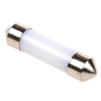 Светодиод T11*36 12V WHITE 3 LED HP (C5W) с трубкой S08201165 SKYWAY