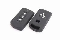 Чехол на ключ автомобильный силиконовый MITSUBISHI (3 кнопки)  Lancer EX, Galant, ASX, Imported, Out