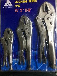 Зажимы с фиксатором  (набор 3 предмета) 5", 7", 10 ", к-т