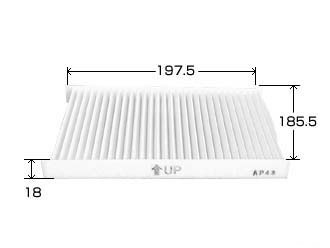 Фильтр салонный AC-935E VIC(Япония) (9586154G00)