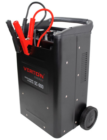Пуско-зарядное устройство VERTON Energy SC- 600 (12/24,60-1000 Ач; заряд 2кВт;90А, пуск 12 кВт