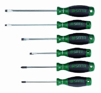 Отвертки ( 6 предметов)  к-т  09304МЕ  SATA