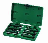 Отвертки Серия Т ( 6 предметов) кейс,  к-т  09309  SATA