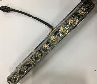 Ходовые огни 250*25*36 (9 LED диодов) водонепроницаемые, бегущий поворотник, 2 шт,  к-т    DRL-9