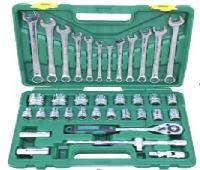 Инструмент 1/2" ( 37 предметов) головки 8-32 мм, воротки, ключи, кейс, к-т 09037 TStop