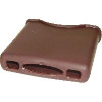 Карман для панели пластик 9*9*3 см  Ekoa EK-129 коричневый