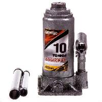 Домкрат бутылочный гидравлический 10т, высота 200-385мм STANDART SKYWAY S01804026  (1/5)