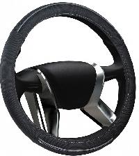 Оплетка винил Bold Vinyl M (37-39см) рисунок соты Черная, серая полоса (OPLA0115), шт. AZARD 