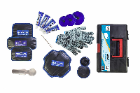 Аптечка для ремонта камер (П1;П2;П3;П4;П8;клей 18 мл) АРК-Г, пластик коробка (для грузовых авто)