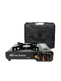 Плитка газовая в кейсе (с переходником под баллон бытового газа) 