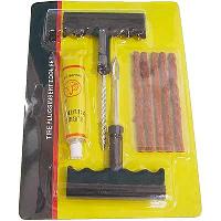 Ремкомплект для бескамерных шин с клеем 12г (8 предметов), к-т  TopAuto (1/120)