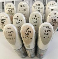 Краска-флакон с кисточкой, 12 мл, 326 (N-34), белый, TouchUP PAINT Soft99