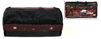 Органайзер в багажник-box 65* 33* 31см кожа черная, красная стежка AUTOBAN 37854