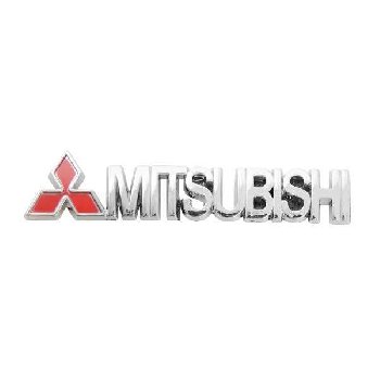 Шильдик металлопластик MITSUBISHI + эмблема, хром SKYWAY (S4)
