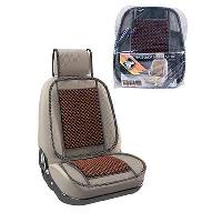 Накидка деревянная передняя массажная, 131*51см, круг черный, шт  (46861) Nova Bright-fusion