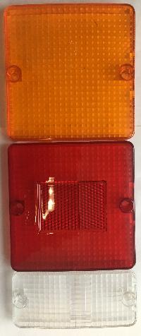 Стекло ремонтное фонаря заднего MMC CANTER широкое (3 предмета), к-т