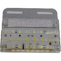 Фонарь габаритный 24V 20 SMD (+8SMD) 100* 60 мм, прозрачный, шт.   (уп. 8 шт)