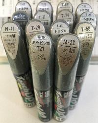 Краска-флакон с кисточкой, 12 мл, 199 (Т-8), серебристый, TouchUP PAINT Soft99