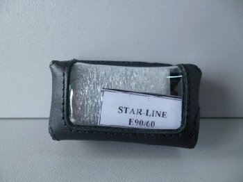 Чехол на брелок сигнализации STARLINE E60/E61/E90/E91/E91/E93/E63/E65/E95  кожа, черная