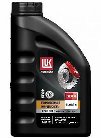 Тормозная жидкость DOT-4, 0.910 кг (CLASS 6) ЛУКОЙЛ (уп. 12шт.) совместима с классической