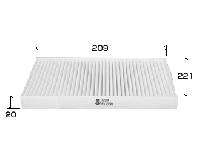 Фильтр салонный AC-211E BRONCO (BRC-0218)   272771HD0B, AY684NS018